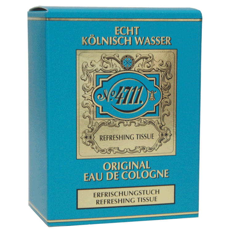 4711 Original Eau de Cologne Tissues x 10 - Individually wrapped