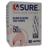 4Sure Smart Glucose Monitor + 4Sure Glucose Teststreifen x 50