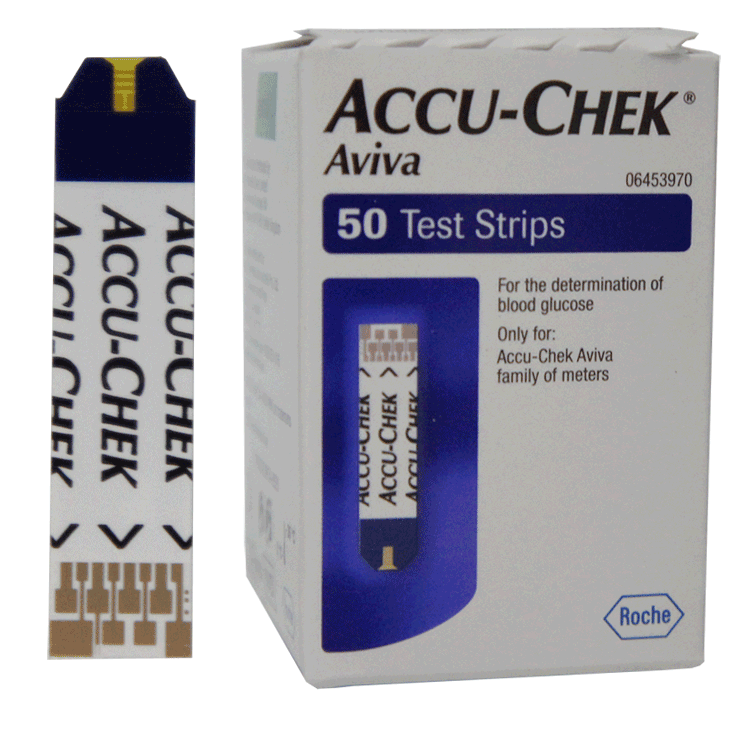 Accu-chek Aviva 1 x 50 Diabetic Test strips