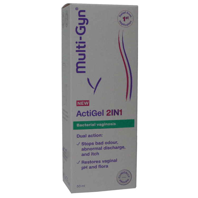 Multi-Gyn Actigel 2in1 50ml - Treatment for bacterial vaginosis
