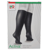 Activa Unisex-Stützsocke – geschlossener Zehenbereich – BRAUN – Kompressionsklasse 2 – 4 Größen