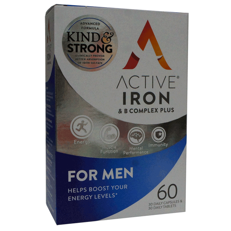 Active Iron for Men x 60 Caps