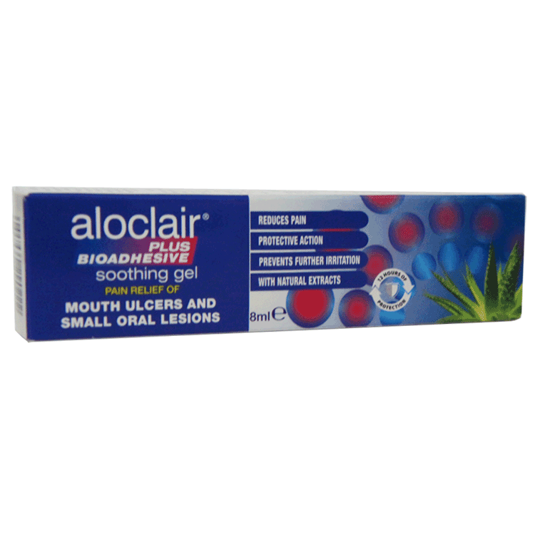 Aloclair Plus Soothing Mouth Ulcer Gel 8ml