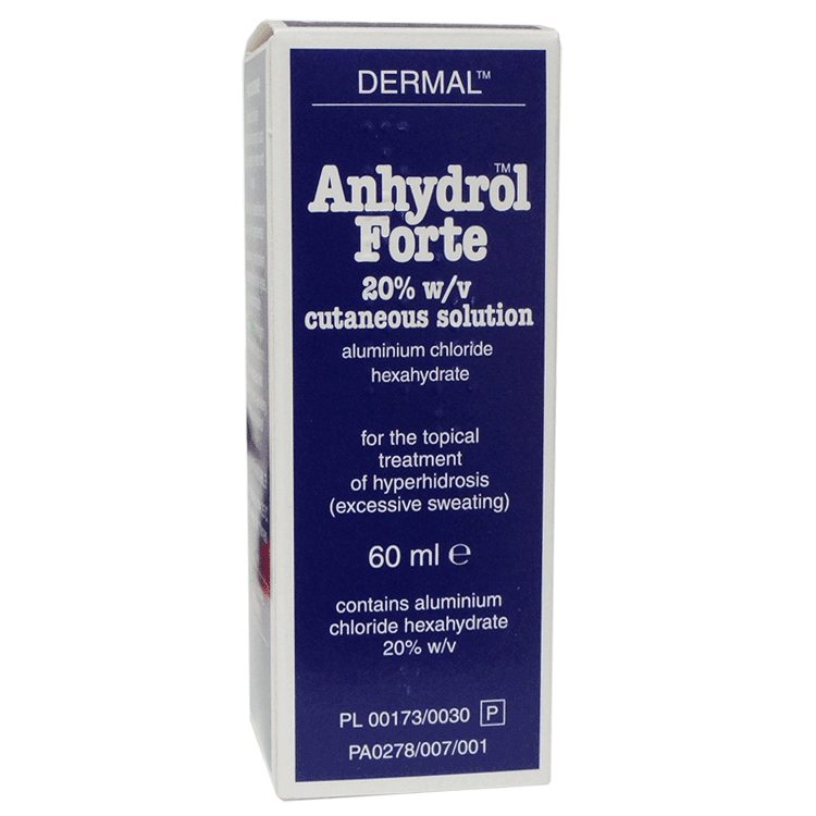 Anhydrol Forte 60ml - Antiperspirant for excessive sweating