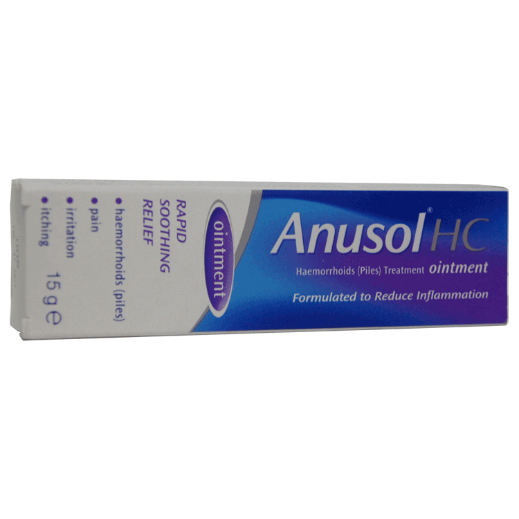 Anusol HC Ointment x 15g - Haemorrhoid treatment