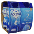 Aptamil 2 Lait de Suite 200 ml x 6 Avec ou sans couvercle anti-déversement supplémentaire
