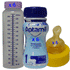 Reispakket voor steriele babymelk - Aptamil 1 eerste babymelk 200 ml x 6 (met 6 x steriele flessen en 6 steriele spenen)