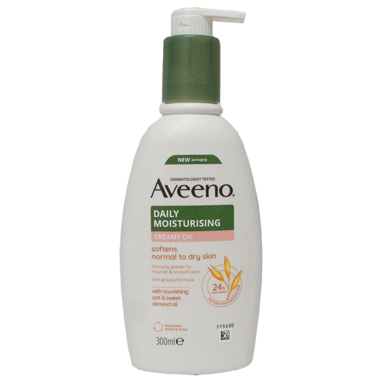 Aveeno Daily Moisturizer Creamy Oil 300ml
