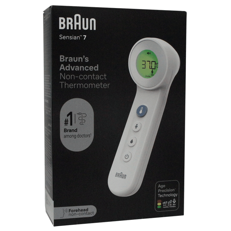 Braun Sensian 7 - Contactloze voorhoofdthermometer