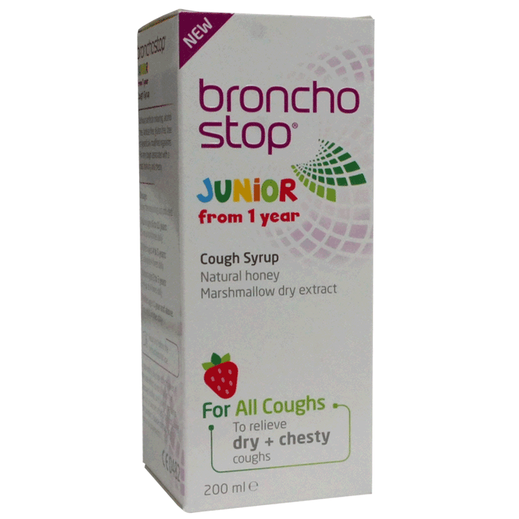 Bronchostop Junior 120ml  Children Cough Syrup