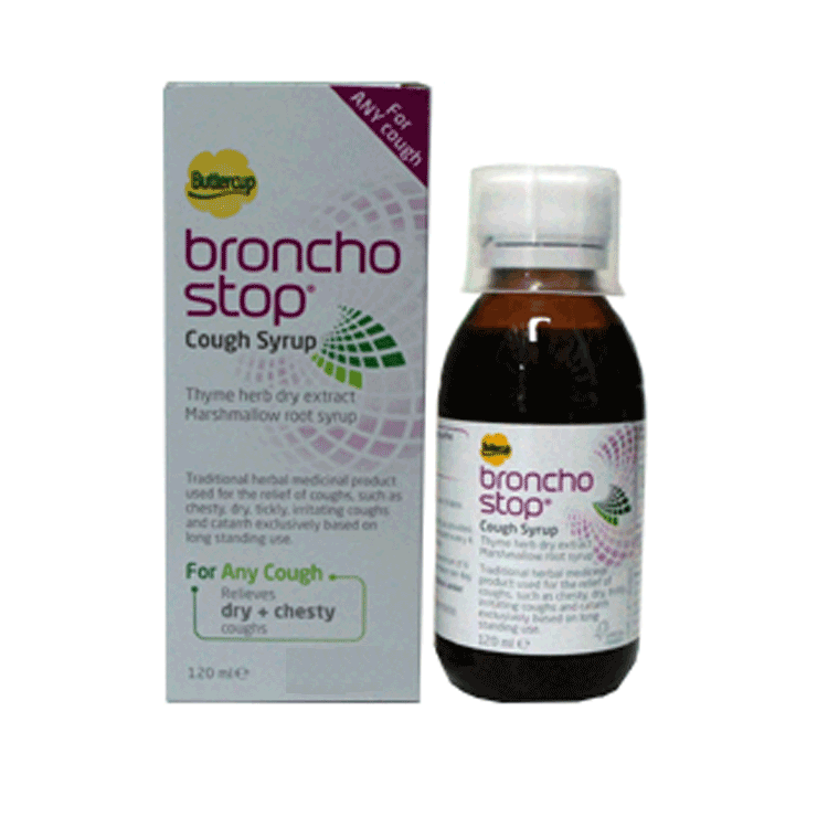 Bronchostop 120ml - For dry and chesty coughs