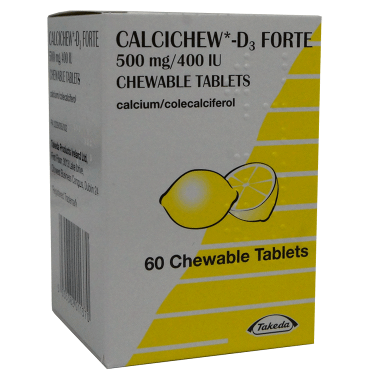 Calcichew D3 Kautabletten x 60 - Kalziumpräparat