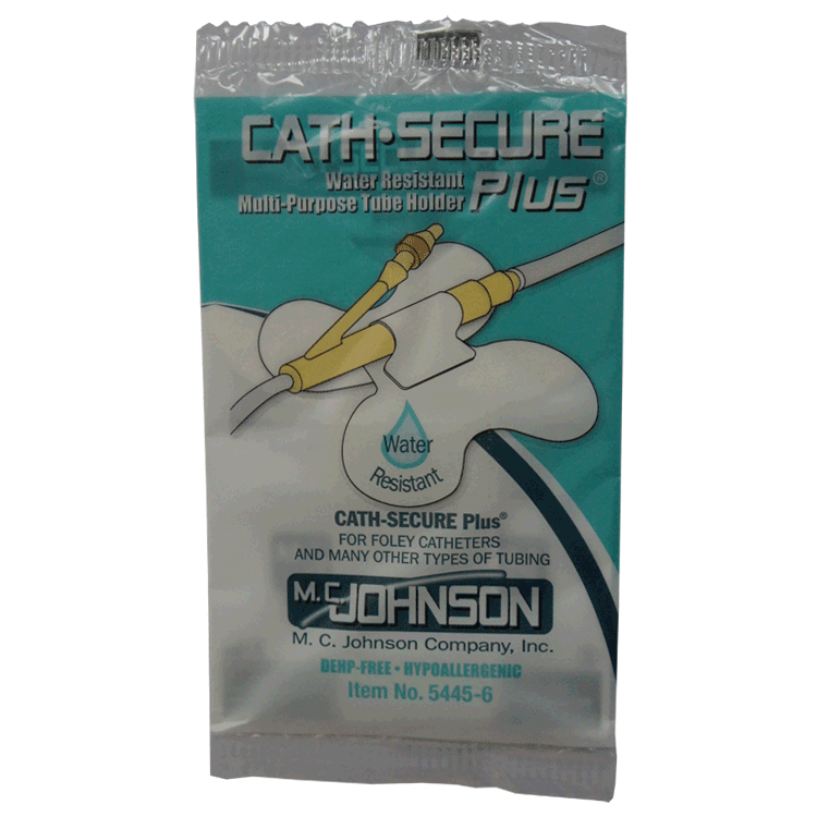 CathSecure Plus ( Water Resistant ) x 1  - Medical Tube Holder Aquamarine 5445-6