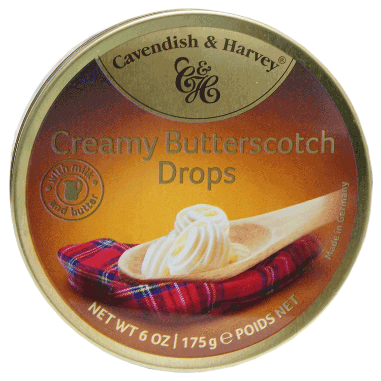 Cavendish and Harvey Creamy Butterscotch Travel Sweets x 175g