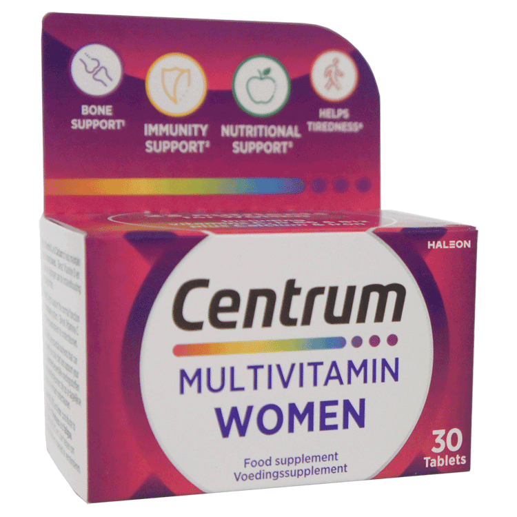 Centrum Multi-vitamins for Women  x 30 tablets