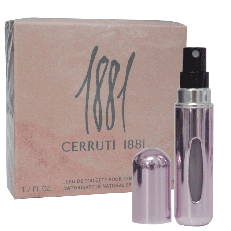Cerrutti 1881 für Damen, 50 ml EDT-Spray + Gratis Reisezerstäuber