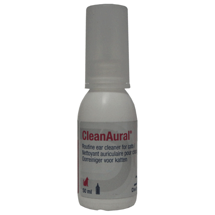 CleanAural-for-Cats x-50ml - Routine Ear Cleaner