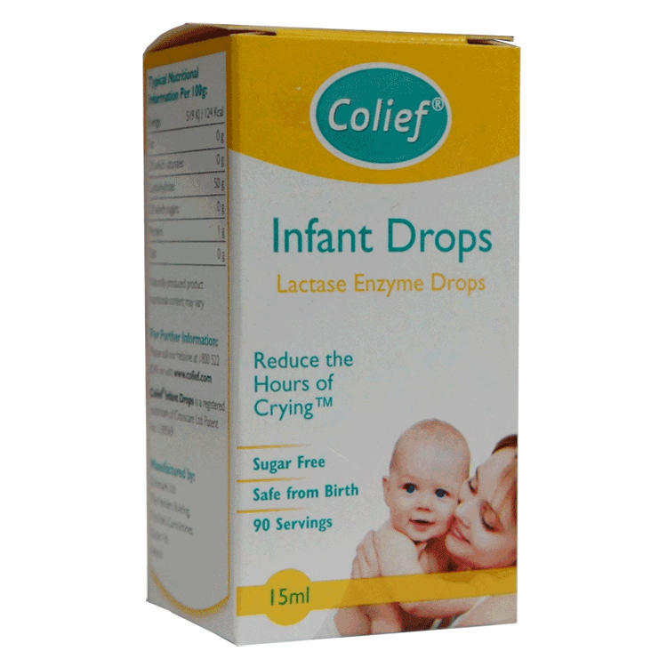 Colief Infant Drops 15ml  - Lactase drops for infant colic
