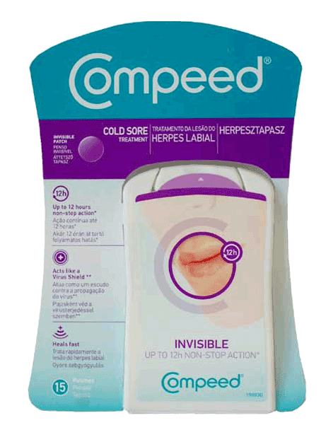 Compeed Cold Sore Treatment Patches x 15