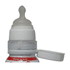 Holiday / Travel adapter and teats for Cow & Gate 200ml Ready to Use baby milk. - With Medium Flow NUK Teats
