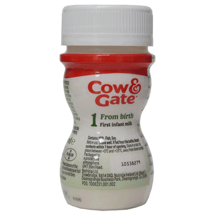 Cow & Gate First Infant Milk 70ml x 24 - Ready To Use
