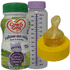 Pack de voyage d'urgence pour lait stérile pour bébé - Lait pour bébé Cow & Gate Follow On 200 ml x 6 (avec 6 biberons stériles et 6 tétines stériles)