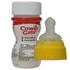 Cow & Gate First Infant Milk 70ml x 24 - Ready to Use + 24 Screw On NUK Teats - Slow Flow