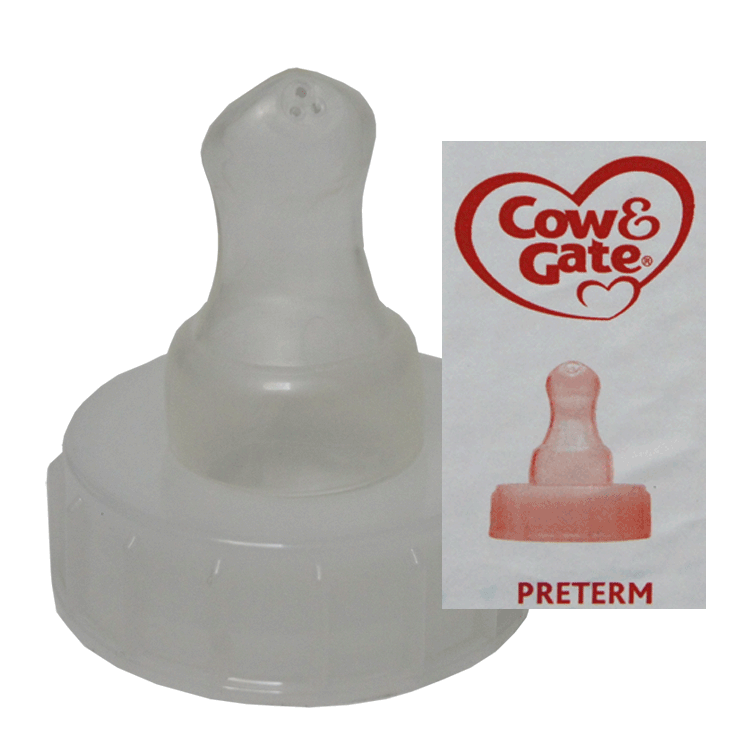SMA Gold Prem Prêt à l'emploi 90 ml x 32 cartons + Tétines pour prématurés Cow & Gate x 32