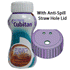 Cubitaanse chocolade 200 ml x 6 met of zonder anti-lek rietje deksel