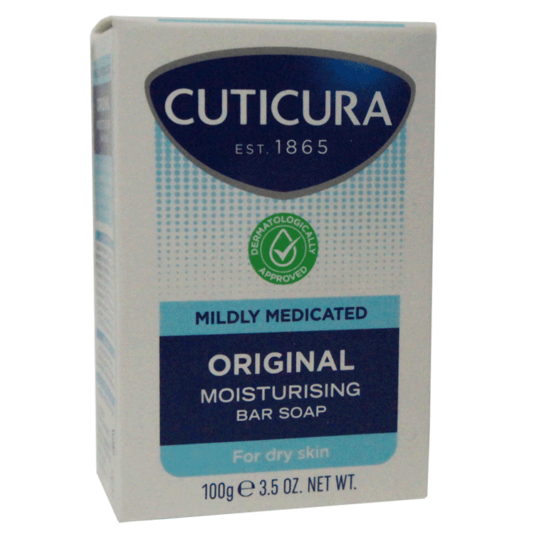 Cuticura Soap 100g - Original Moisturising Bar Soap
