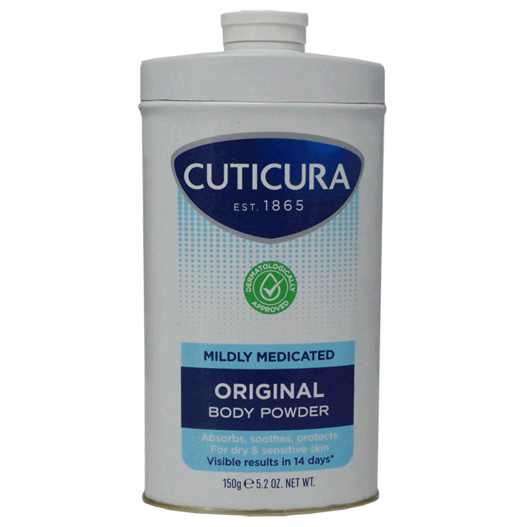 Cuticura Medizinisches Talkum 150g