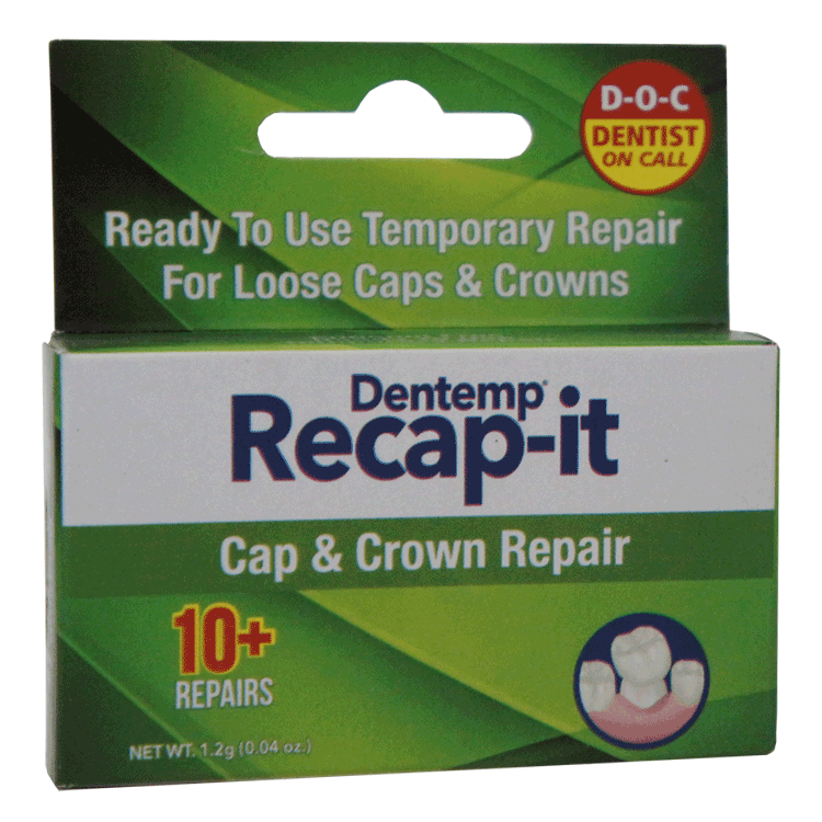 Dentemp Recap-it - Cap and Crown Repair