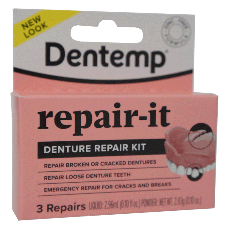 Dentemp Reparatur -It - Zahnersatz Reparaturkit