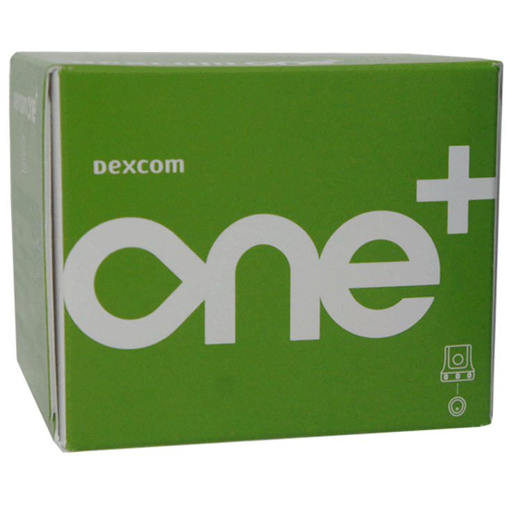 Dexcom One Plus - Systeem voor continue bloedglucosemonitoring - Levering voor 10 dagen + of - Alcoholdoekjes