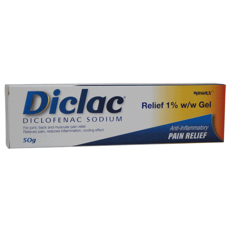 Diclac Gel 50g voor verlichting van pijn en ontsteking