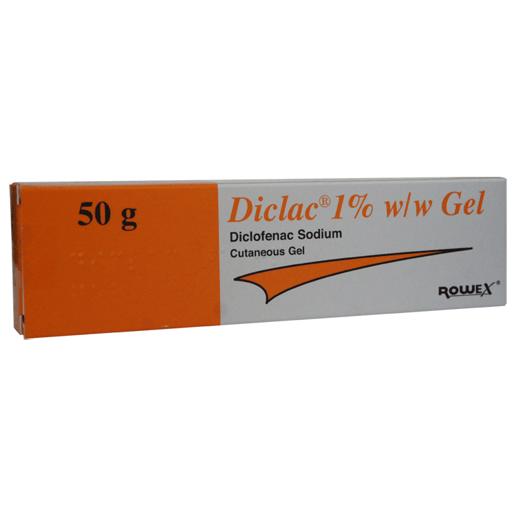 Diclac Gel 50g for relief from pain and inflammation