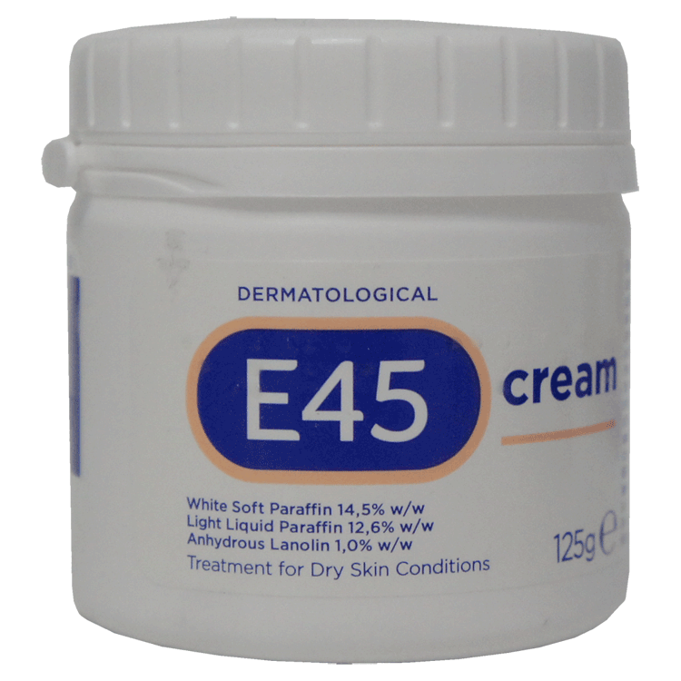 E45 Cream Tube for Dry Skin - 3 Sizes - 50g Tube, 125g Tub and 500g Pump
