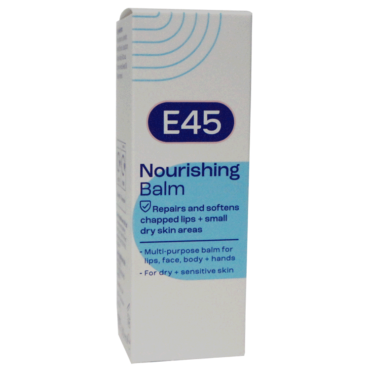 E45 Voedende Balsem 30g - Voor lippen, gezicht en handen