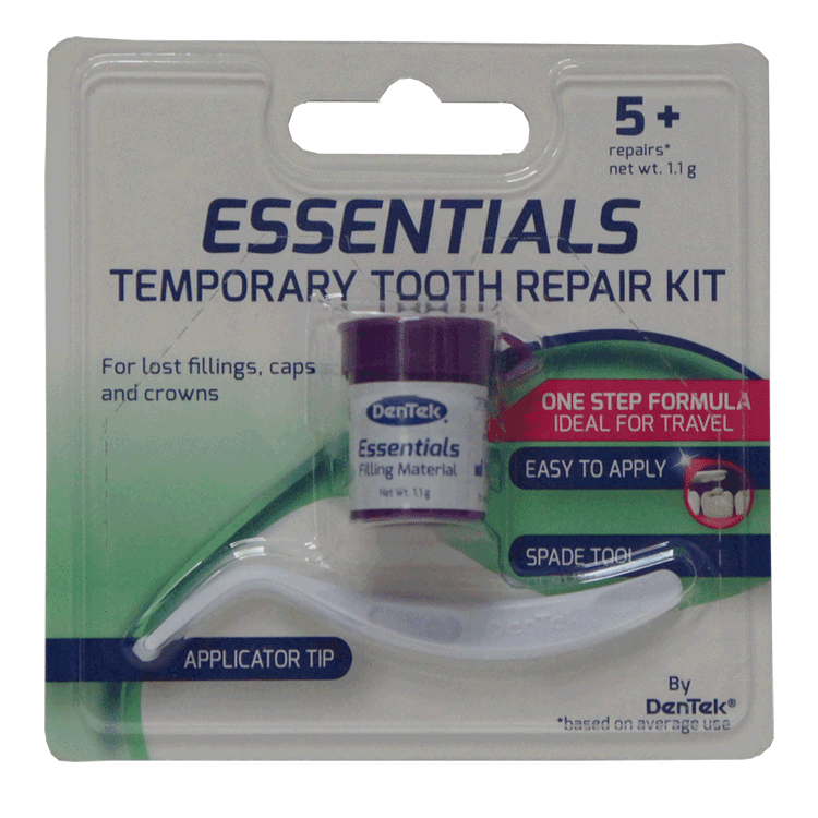 Dentek Essentials Temporary Tooth Repair Kit - Ideal for travel