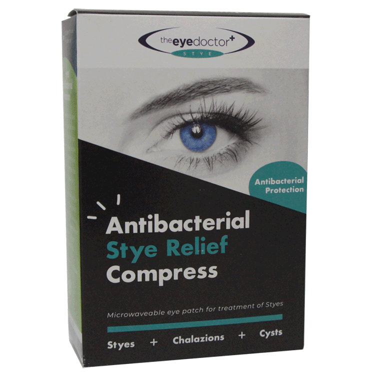Eyedoctor Antibacterial Stye Relief Compress x 1 - Microwavable heat relief