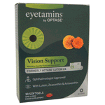 Eyetamins Lutein ZA 30 or 90's x One a day Softgels - For Macular Degeneration - AKA Actase Lutein