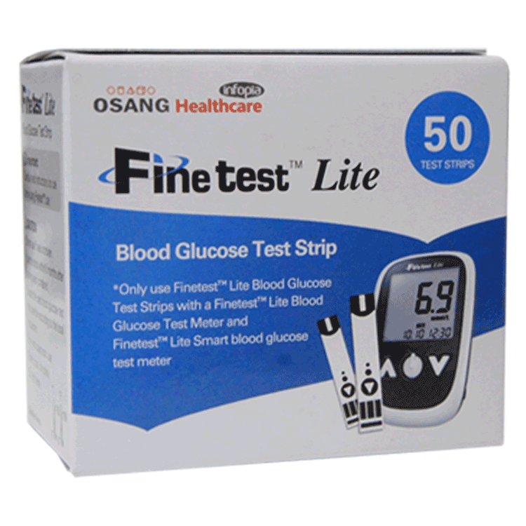 Fine Test Lite - Blutzuckerteststreifen x 50