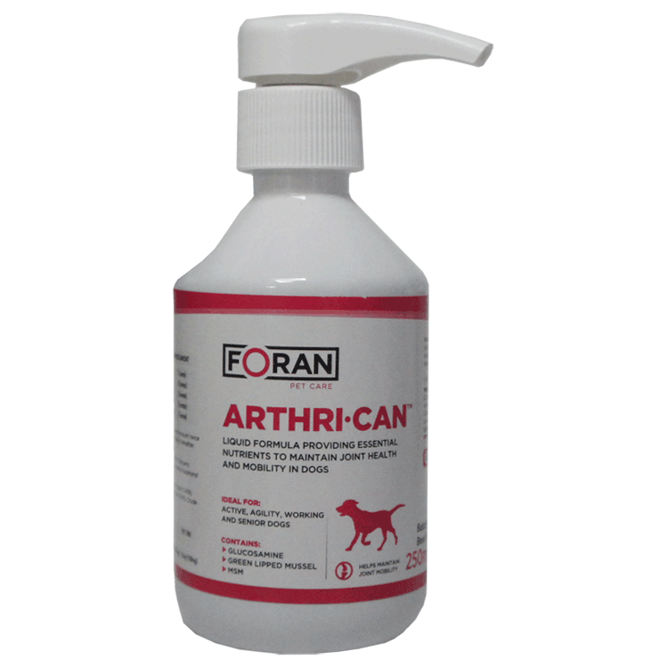 Arthri-can 250ml - Nutritional mobility supplement for dogs