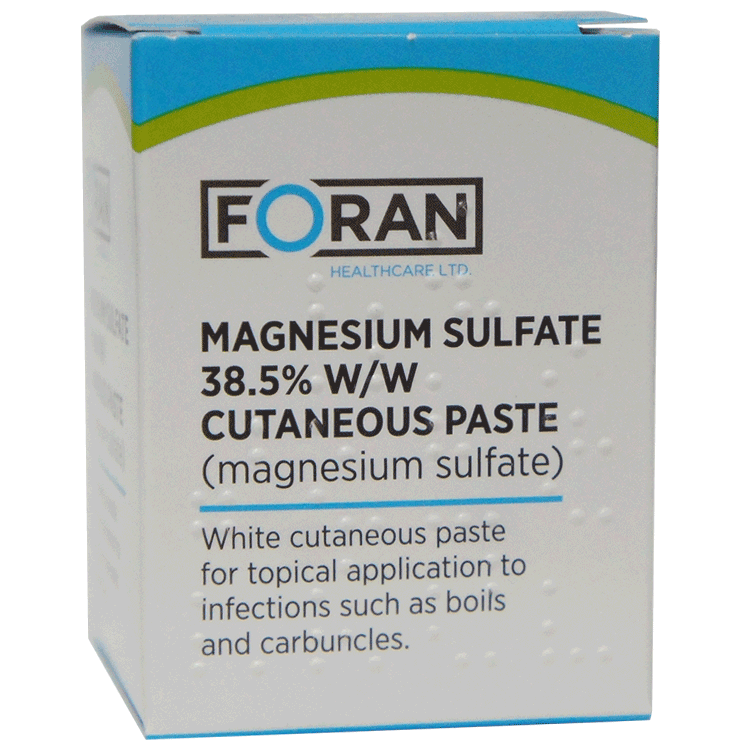 Magnesium Sulphate Drawing Paste 50g - For infected spots