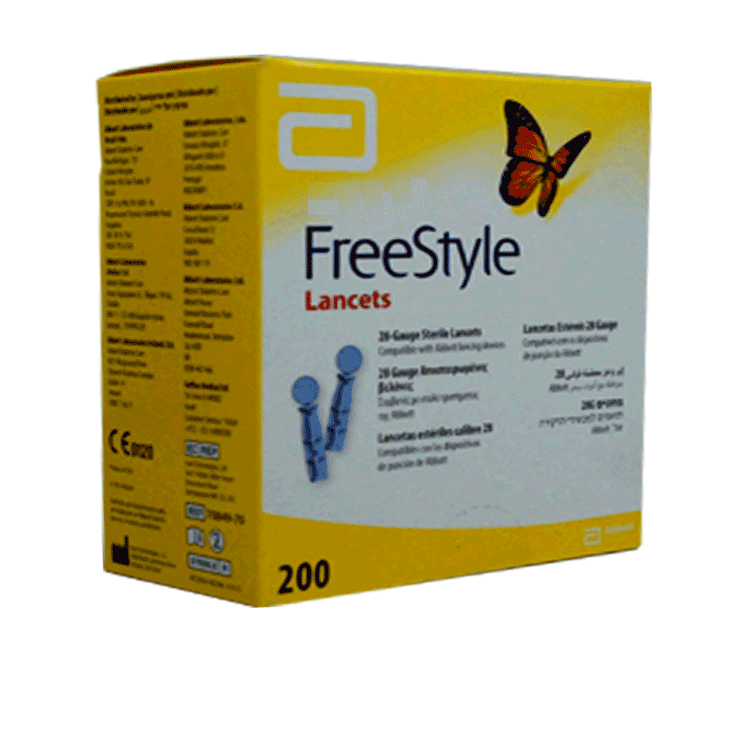 Lancettes Freestyle x 200 - Lancettes pour piqûres au doigt