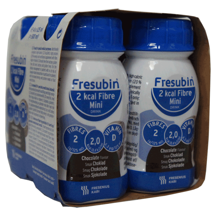 Fresubin Épaissie Niveau 3 200 ml x 4 - Fraise des bois