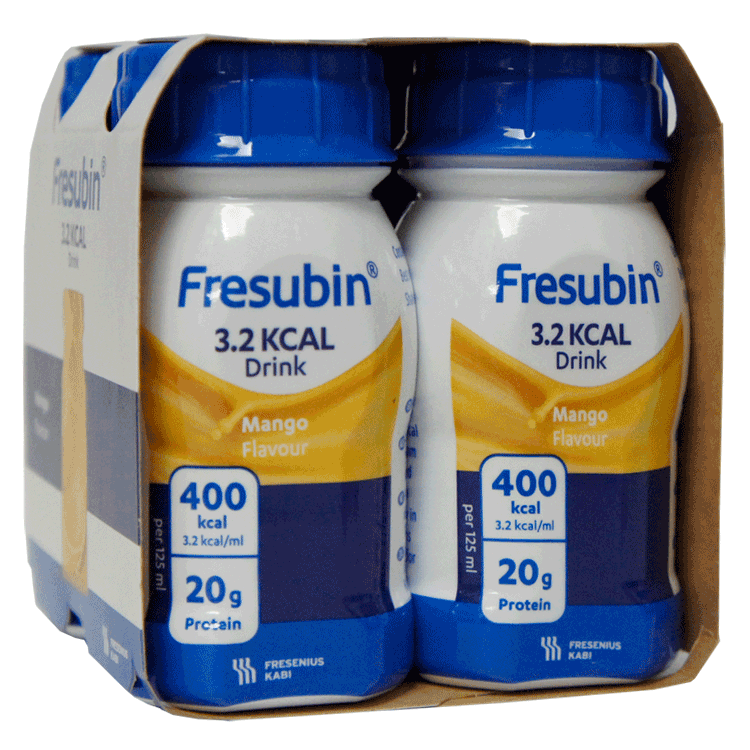 Fresubin 3,2 Kcal Complete Nutrition 4 Smaken 125 ml x 4 - Met dessertkookboek