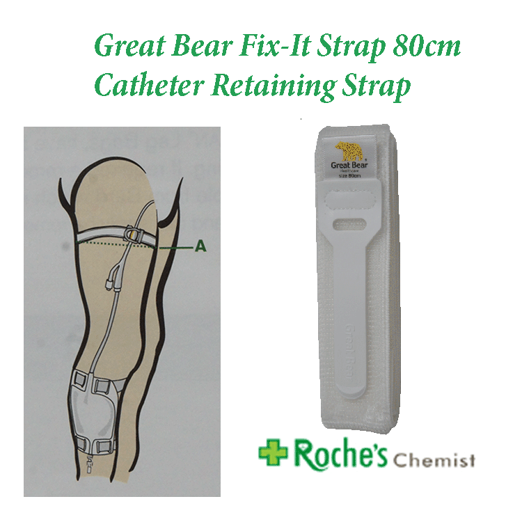 Sangle de maintien pour cathéter Great Bear Fix-It - Longueur 80 cm