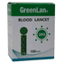 Greenlan „Fine Test“-Lanzetten 28G x 100
