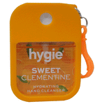 Hygie Hydrating Hand Cleanser 35 ml – Vier Düfte: Süße Clementine, Apfel, Aqua Drift und Erdbeere